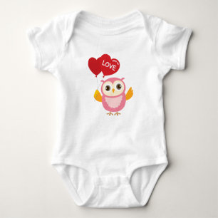 Body Para Bebê Owl T-Shirt