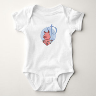 Body Para Bebê P é para Porcos