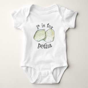 Body Para Bebê P IS FOR Petha Mithai Indian Sweet Agra India