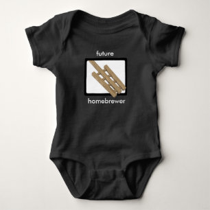 Body Para Bebê Pá da erva-benta - Homebrewer futuro