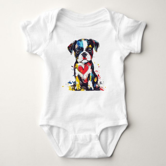 Body Para Bebê Pacote de Amor (Frente)