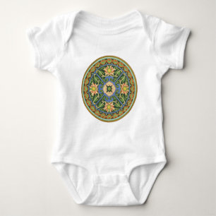 Body Para Bebê Padrão Asiático Oriental de Cloisonne China