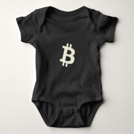 Body Para Bebê Padrão Bitcoin ₿