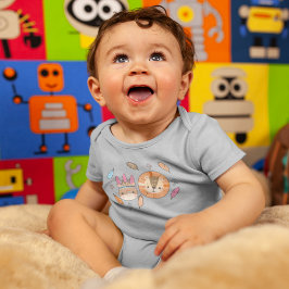 Body Para Bebê Padrão contínuo dos índios tribais da floresta