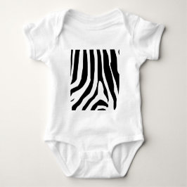 Body Para Bebê Padrão de faixas de impressão zebra