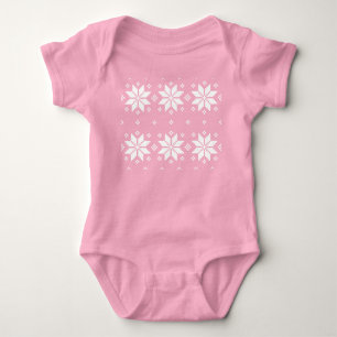 Body Para Bebê Padrão Feliz Natal 5