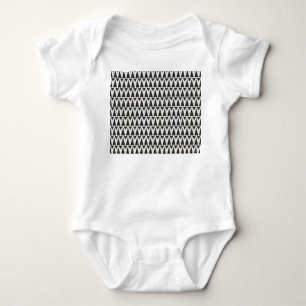 Body Para Bebê Padrão moderno geométrico Abstrato sem costura