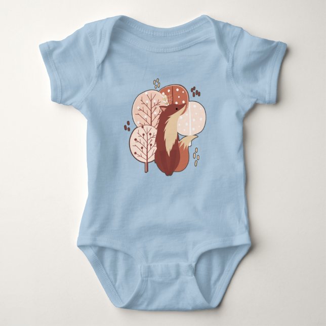 Body Para Bebê Padrões Sem Costura para Americanos nativos Tribai (Frente)