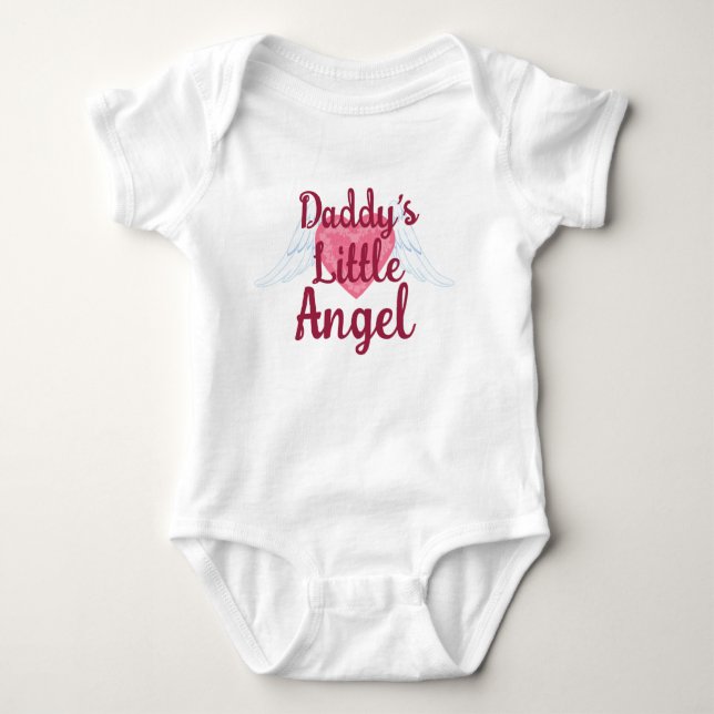 Body Para Bebê Pai Angel Baby Body (Frente)