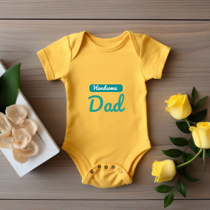Body Para Bebê Pai Bonito – O Melhor Título que um Homem Pode Ter