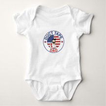 Pai da Fita Adesiva - Bodysuit de Bebê