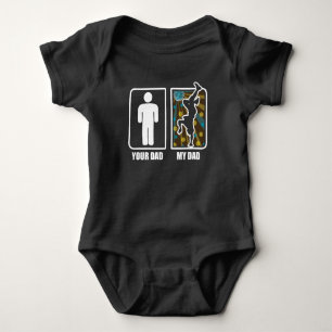 Body Para Bebê Pai de dança