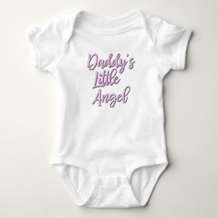 Body Para Bebê Pai de roupa de anjo para bebê
