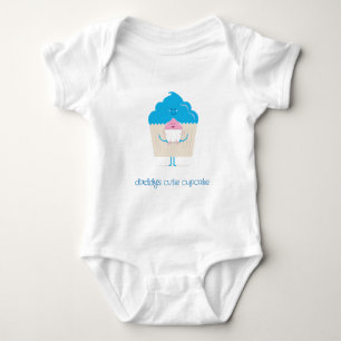 Body Para Bebê Pai e Bolo de Bebê