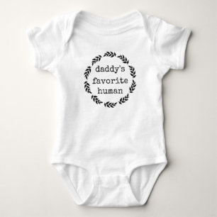Body Para Bebê Pai Favorito Humano