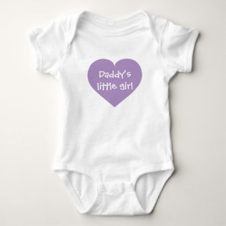 Body Para Bebê Pai Garota lavanda