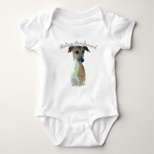 Body Para Bebê Pai Greyhound italiano 2