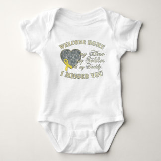 Body Para Bebê Pai Home bem-vindo