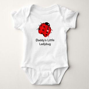 Body Para Bebê Pai Ladybug Baby Bodycase