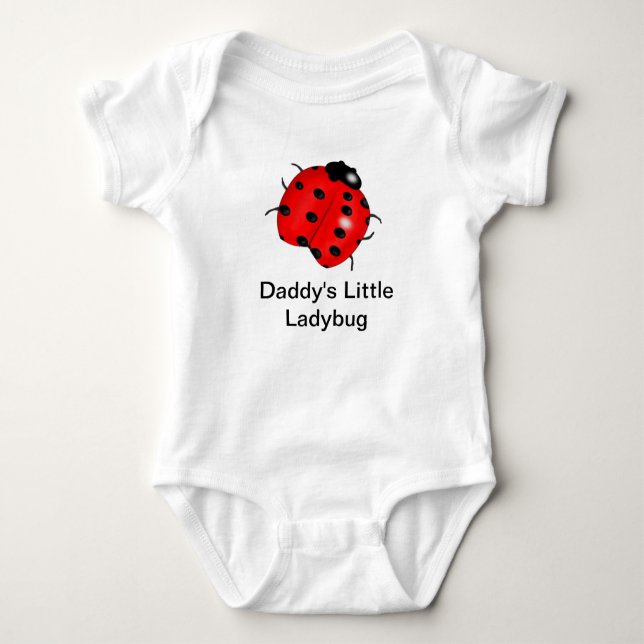 Body Para Bebê Pai Ladybug Baby Bodycase (Frente)