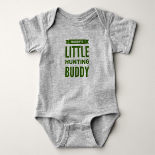 Body Para Bebê Pai Little Hunting Buddy