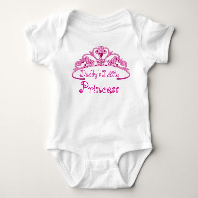 Body Para Bebê Pai Little Princess (Frente)