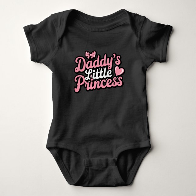 Body Para Bebê Pai Little Princess (Frente)