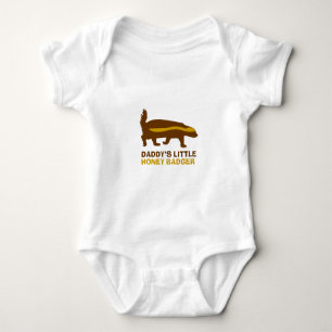 Body Para Bebê Pai Mel Badger