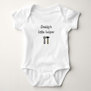 Body Para Bebê Pai Pequeno Auxiliar Babygrowth, Roupa De Porte, U