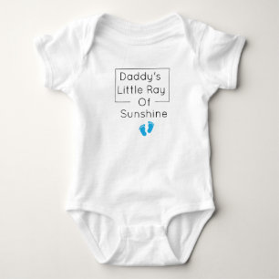 Body Para Bebê pai pequeno raio de sol Pai bebê presente