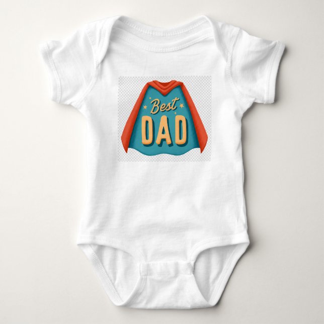 Body Para Bebê Pai te amo (Frente)