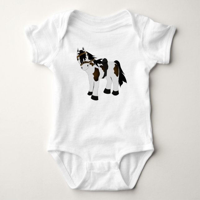 Body Para Bebê Paint Pony (Frente)