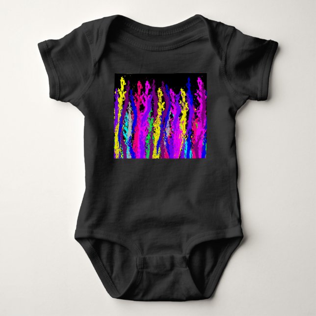 Body Para Bebê Paint Strands (Frente)