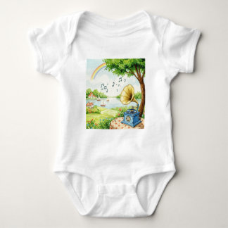 Body Para Bebê Paisagem rural