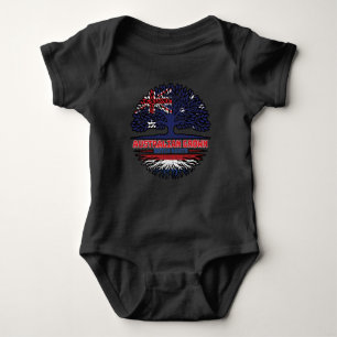 Body Para Bebê Países Baixos Holandeses - Austrália - Raízes de Á