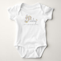 Paisley Girl P name significa roupa de bebê person