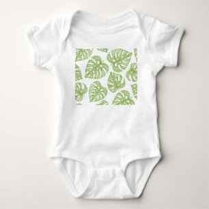 Body Para Bebê Palm Exótico Deixa Vintage
