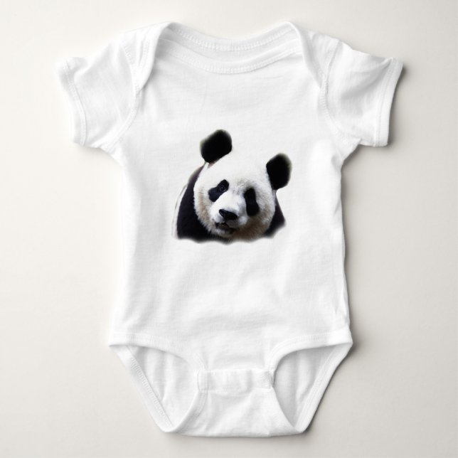 Body Para Bebê Panda (Frente)
