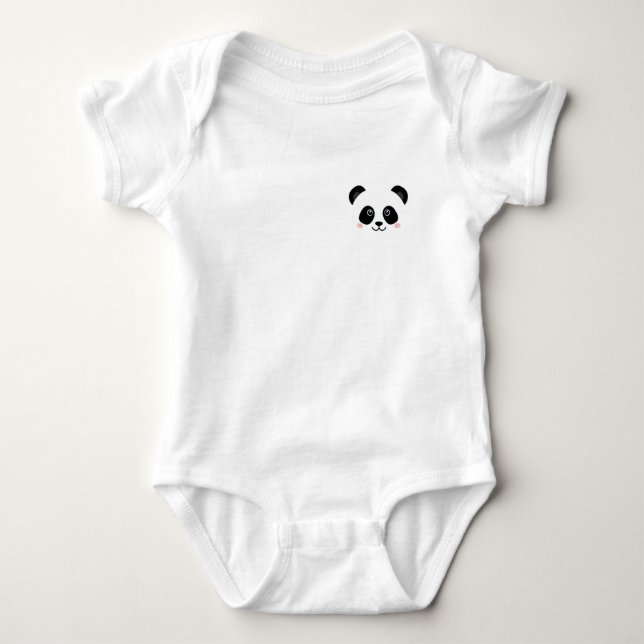 BODY PARA BEBÊ PANDA BABY (Frente)