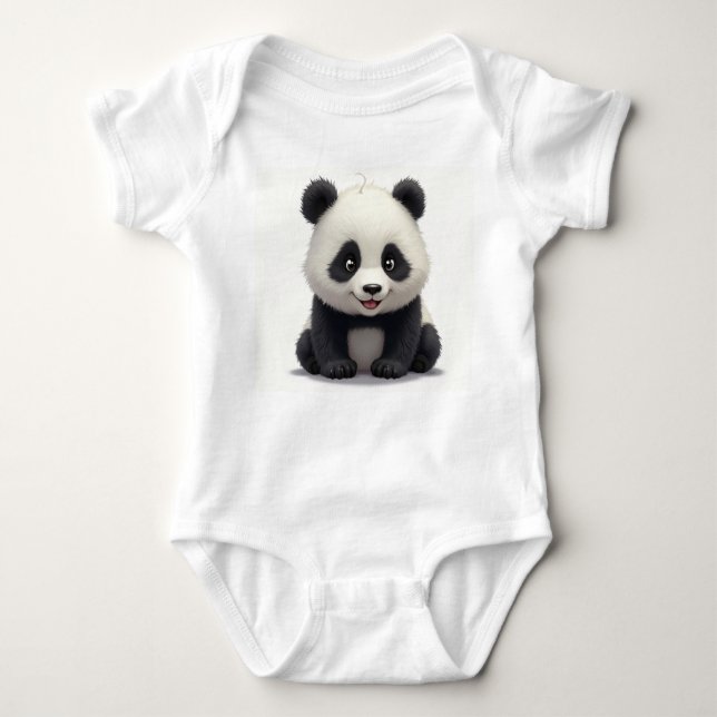 Body Para Bebê Panda Baby Bodydress (Frente)
