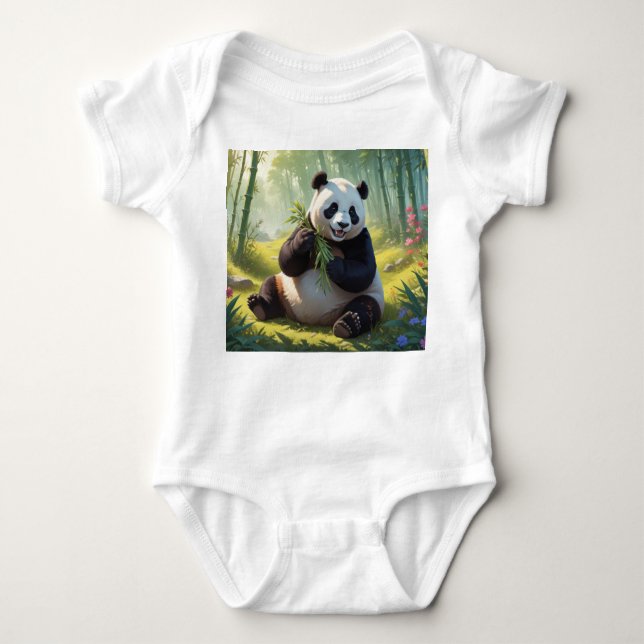Body Para Bebê Panda Baby Bodydress (Frente)