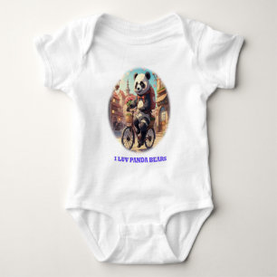Body Para Bebê Panda Bears