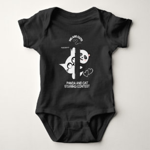BODY PARA BEBÊ PANDA CAT CUTE