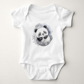 Body Para Bebê Panda Confortável