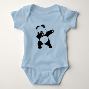 Body Para Bebê Panda Dabbing