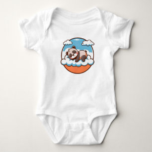 Body Para Bebê Panda de desenho animado fofo