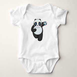 Body Para Bebê Panda Handball Handball