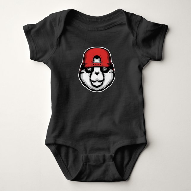 Body Para Bebê Panda Legal (Frente)
