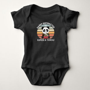 Body Para Bebê Panda Mas Primeiro Ramen Sweet Kawaii Noodle Panda