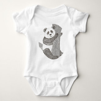 Body Para Bebê Panda Onsies